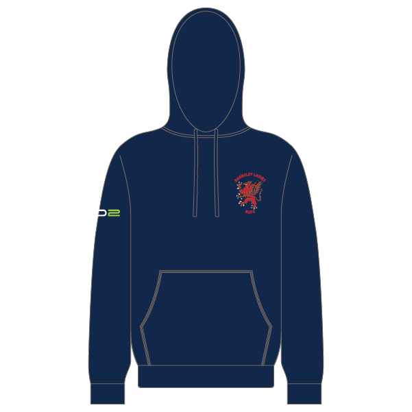 Barnsley Ladies RUFC Hoody - Navy