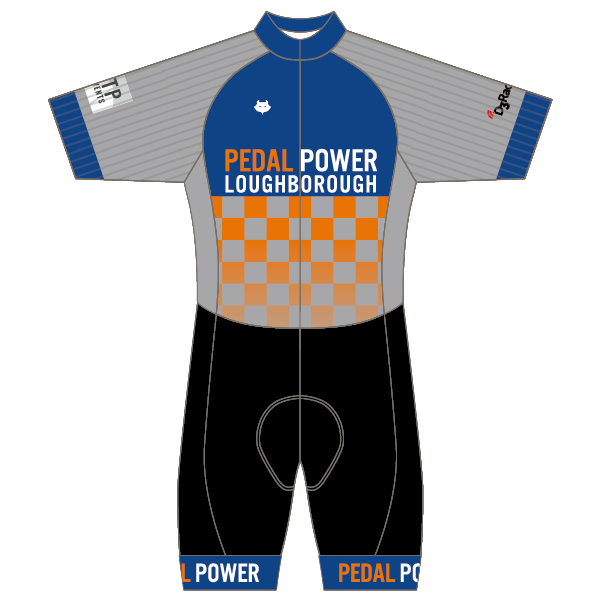 Pedal Power T2 Skinsuit - Open Zip