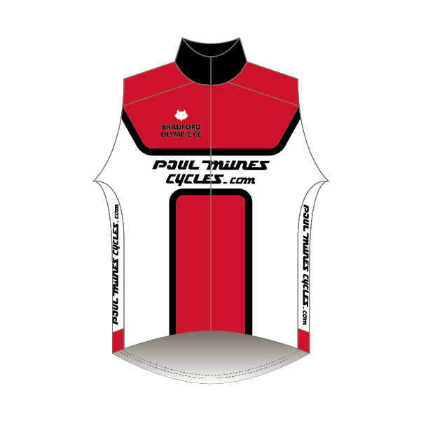 Bradford Olympic CC T2 Rain Gilet