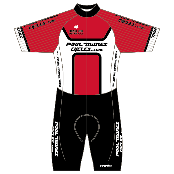 Bradford Olympic CC T2 Skinsuit - Open Zip