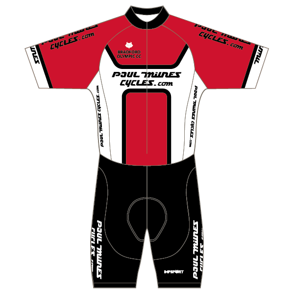 Bradford Olympic CC T1 Skinsuit - Short Sleeved