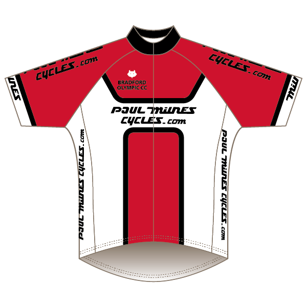 Bradford Olympic CC T1 Road Jersey - Short Sleeved
