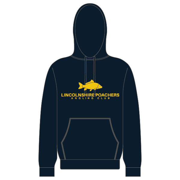 Lincolnshire Poachers Angling Club Hoodie Navy