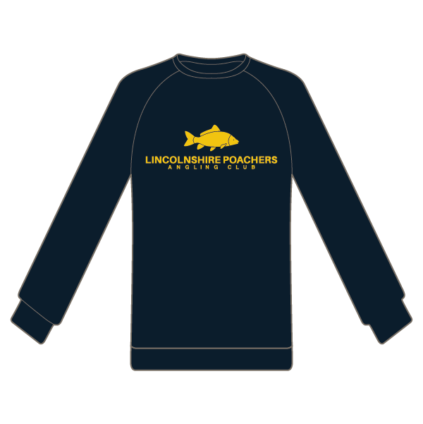 Lincolnshire Poachers Angling Club Pro Sweatshirt Navy