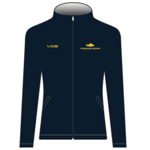 Lincolnshire Poachers Angling Club Softshell Jacket Navy