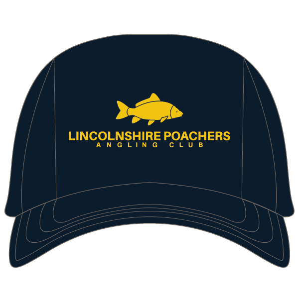 Lincolnshire Poachers Angling Club Retro Cap Navy