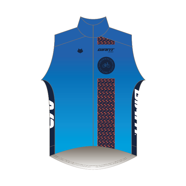 Doddington Cycling Club T2 Rain Gilet