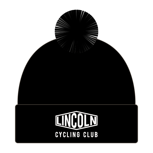 Lincoln Cycling Club Bobble Hat (Black)