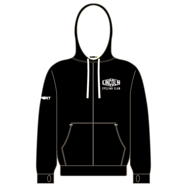 Lincoln Cycling Club Premium Hoodie (Black)