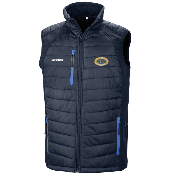 Gainsborough Aegir CC Hybrid Padded Bodywarmer (Navy/Royal)