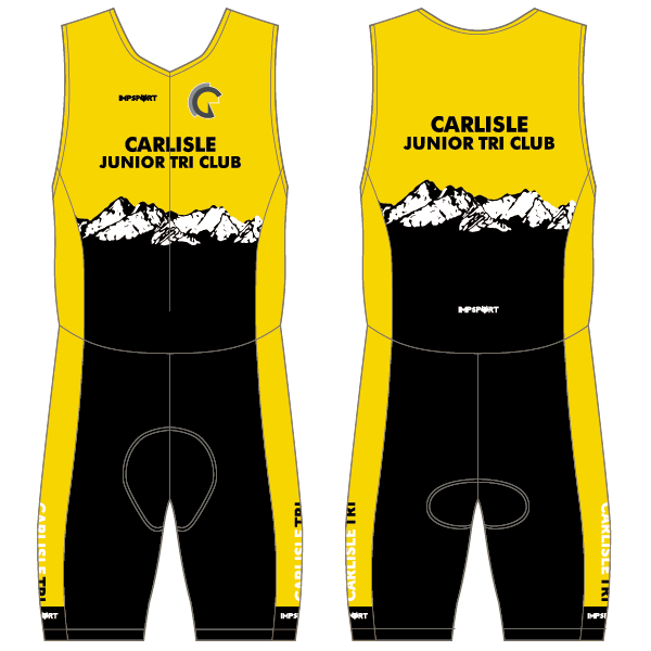 Carlisle Junior Tri T1 Tri Suit - Front Zip
