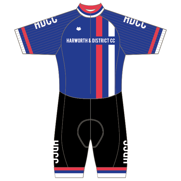 Harworth and District CC T2 Skinsuit - Short Sleeved