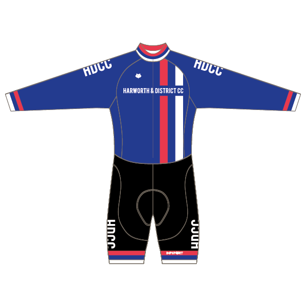 Harworth and District CC T1 Skinsuit - Long Sleeved