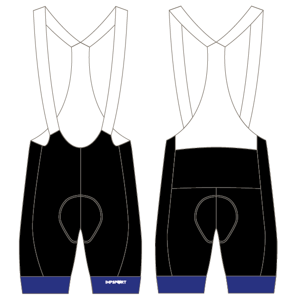 Blackburn and District CTC T2 Bibshorts (Custom Leg Bands)