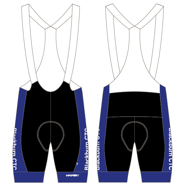 Blackburn and District CTC T2 Bibshorts