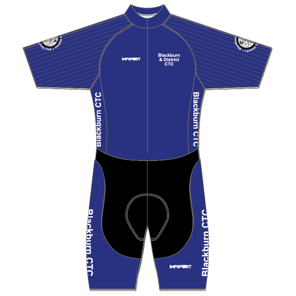 Blackburn and District CTC T2 Skinsuit - Short Sleeved