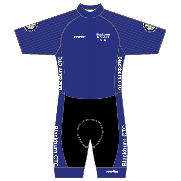 Blackburn and District CTC T2 Skinsuit - Open Zip