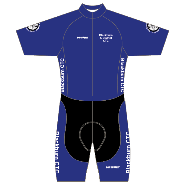 Blackburn and District CTC T1 Skinsuit - Short Sleeved