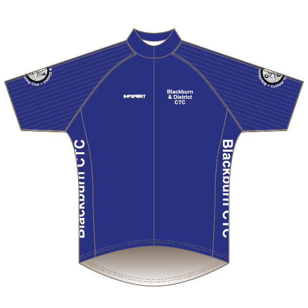 Blackburn and District CTC T2 Road Jersey - Short Sleeved