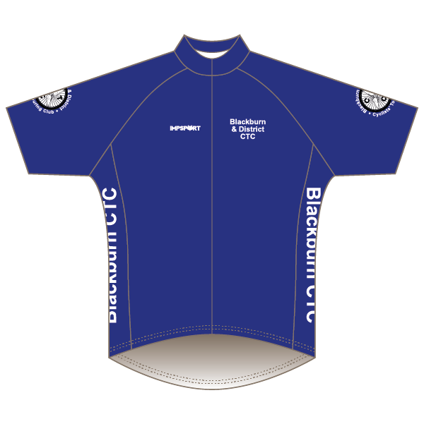 Blackburn and District CTC T1 Road Jersey - Short Sleeved