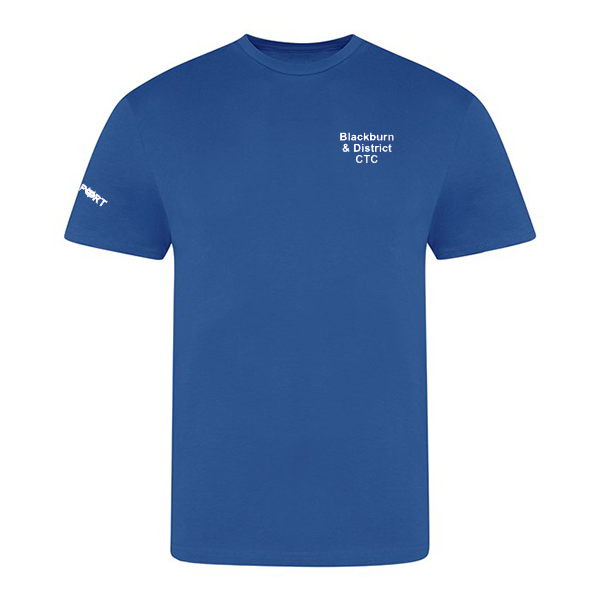 Blackburn and District CTC Cotton T-Shirt (Royal)