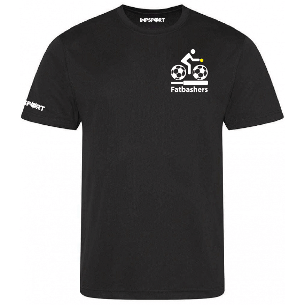Fatbashers Cotton T-Shirt (Black)