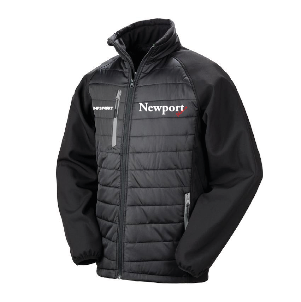 Newport Phoenix CC Hybrid Padded Jacket (Black)