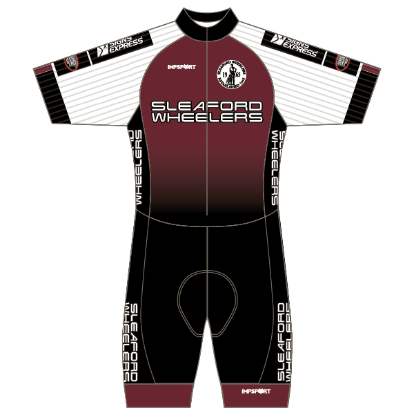 Sleaford Wheelers T2 Skinsuit - Short Sleeved