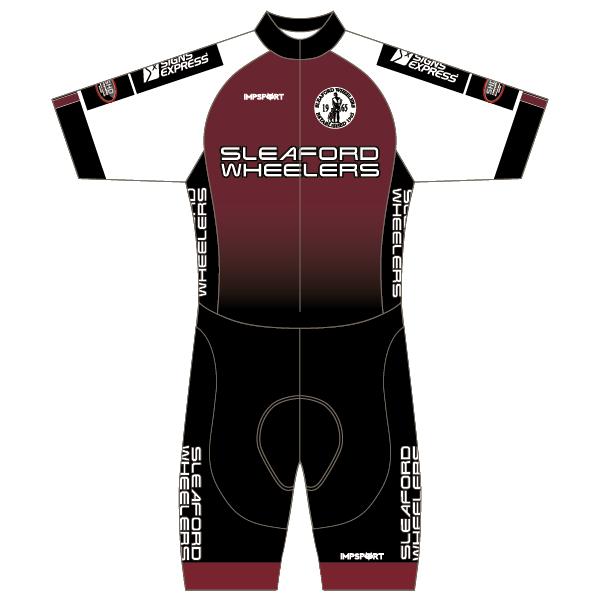 Sleaford Wheelers T1 Skinsuit - Short Sleeved