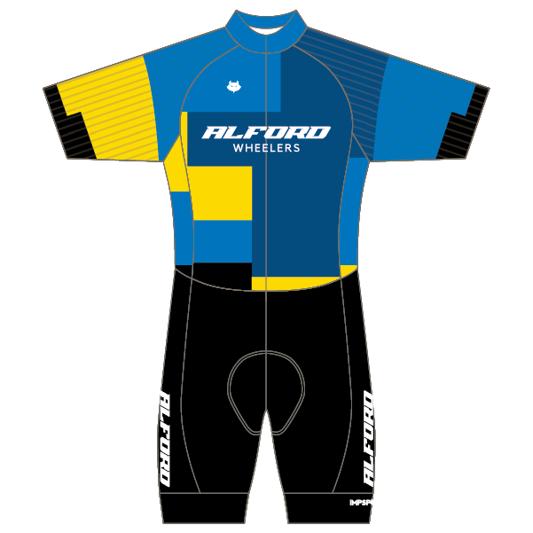 Alford Wheelers T2 Skinsuit - Open Zip