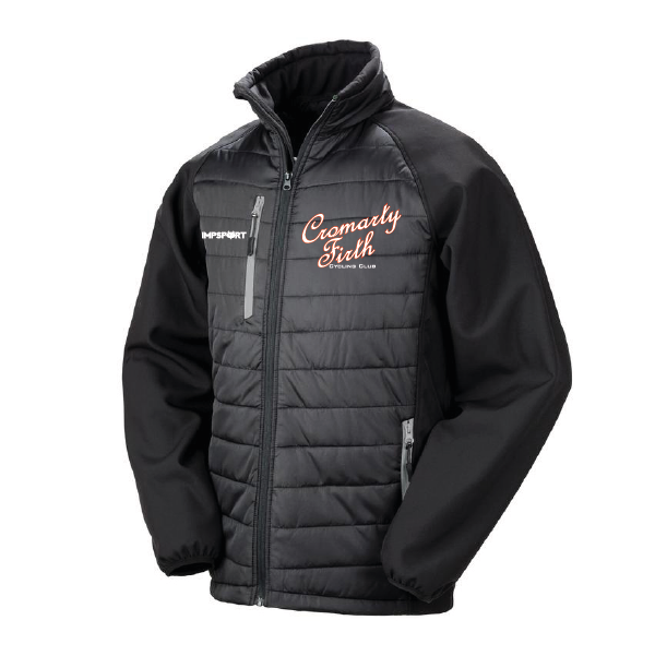 Cromarty Firth CC Hybrid Padded Jacket (Black)