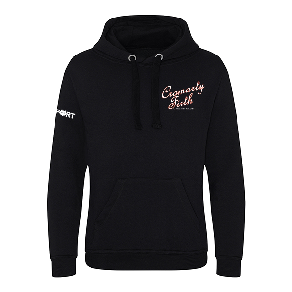 Cromarty Firth CC Heavyweight Hoodie (Black)