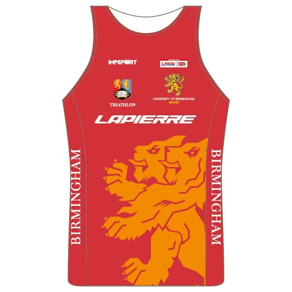 University of Birmingham CC Running Vest - Full Back