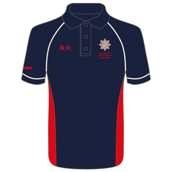 Lincs Fire and Rescue Badminton Polo