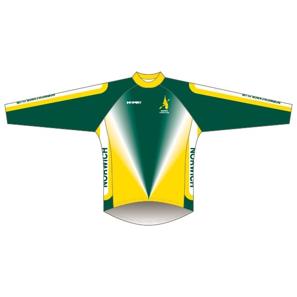 Norwich Canoe Club Rash Vest Long Sleeve