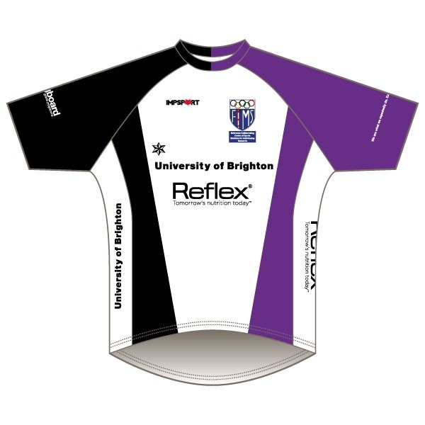 University of Brighton Short Sleeved Downhill Jersey