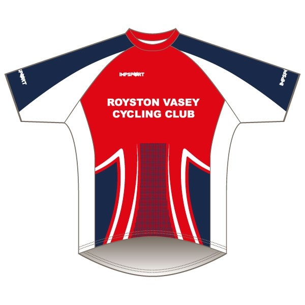 Royston Vasey CC Red Design Short Sleeved Downhill Jersey