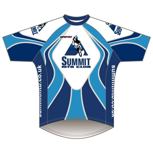 Summit MTB Club Design Short Sleeve Downhill Jersey