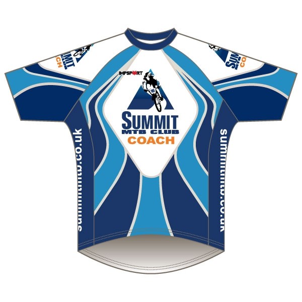 Summit MTB Coach Design Short Sleeve Downhill Jersey