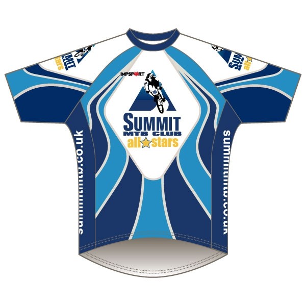 Summit MTB Allstars Design Short Sleeve Downhill Jersey