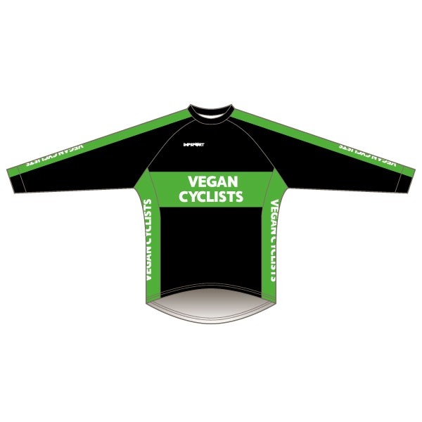 Vegan Cyclists Long Sleeved Downhill Jersey