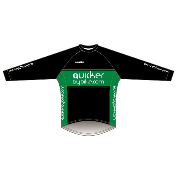 Quicker by Bike Long Sleeved Downhill Jersey