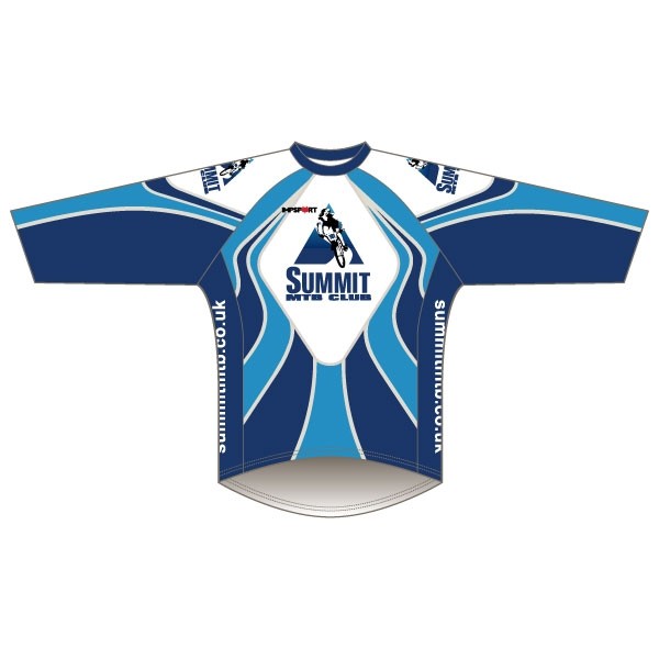 Summit MTB Club Design Long Sleeve Downhill Jersey