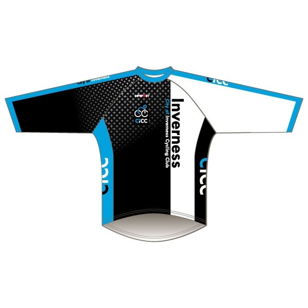 City of Inverness CC Black Kit Long Sleeve Downhill Jersey