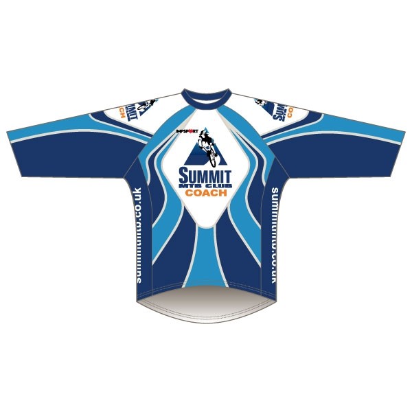 Summit MTB Coach Design Long Sleeve Downhill Jersey