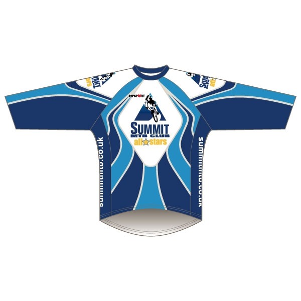 Summit MTB Allstars Design Long Sleeve Downhill Jersey