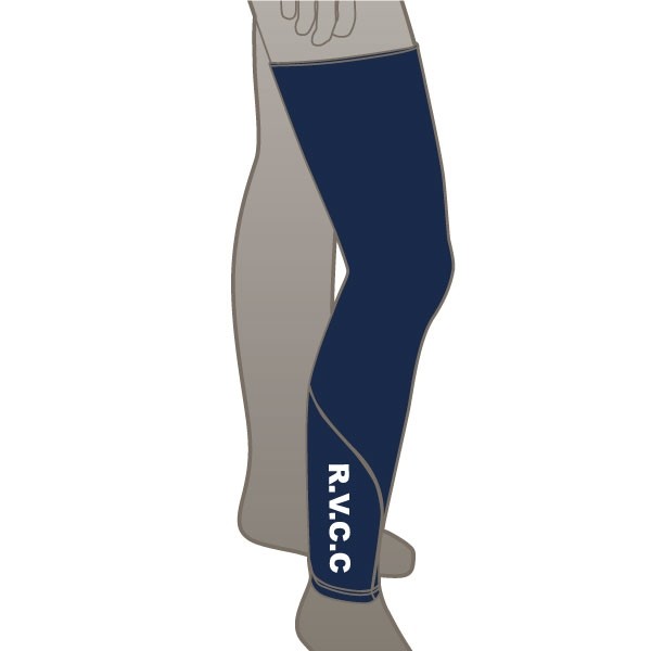 Royston Vasey CC Blue Design Leg Warmers 