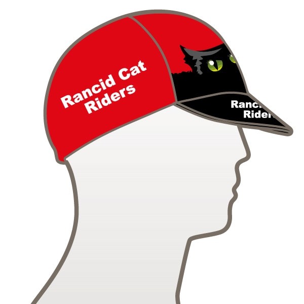 Rancid Cat Riders Multi Panel Cycle Cap