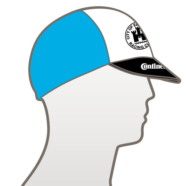 City of Edinburgh Racing Multi Panel Cycle Cap