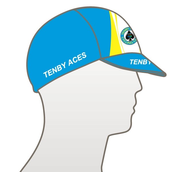 Tenby Aces Multi Panel Cycle Cap Tenby Aces Multi Panel Cycle Cap